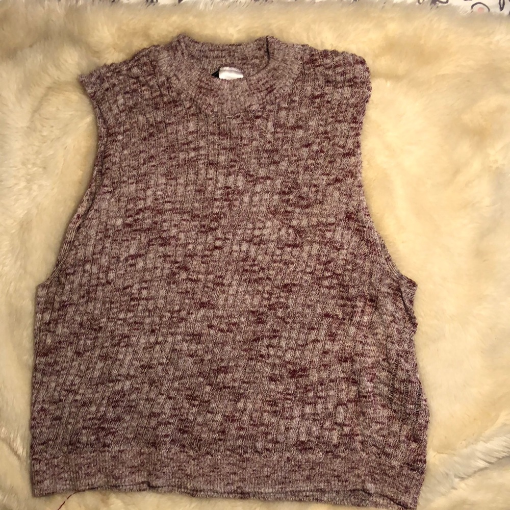 Cute knit Lightweight Crop Top
